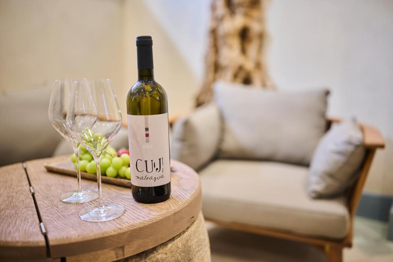 Winery Cuj Bed & Breakfast Vilanija Bagian luar foto